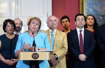Presidenta Bachelet envía proyecto que crea el Ministerio...